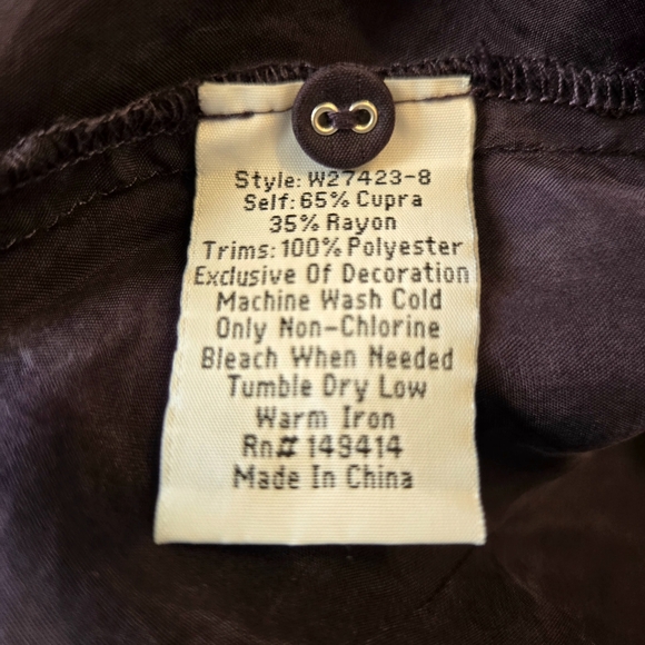 Johnny Was Workshop Purple Curacao Oversized Blouse Size Medium NWT - Picture 10 of 15